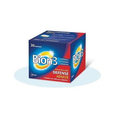 Bion 3 Défense Adultes x30 Comprimés pas cher, discount