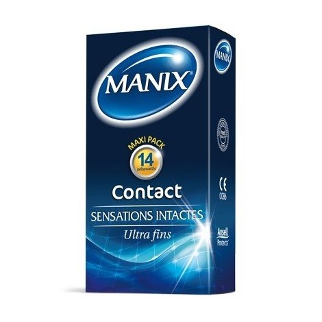 Manix Contact Sensation Intact x14 Préservatifs pas cher, discount