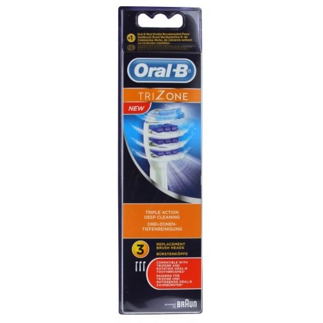 Oral-B TriZone x 3 Têtes de Nettoyage pas cher, discount
