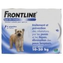 FRONTLINE Frontline Spot-on Chiens 10 à 20 Kg x 4 Pipettes 1,34 ml - 1