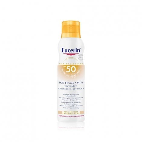 Eucerin Sun Brume Solaire Transparente Toucher Sec 50+ 200 ml pas cher, discount