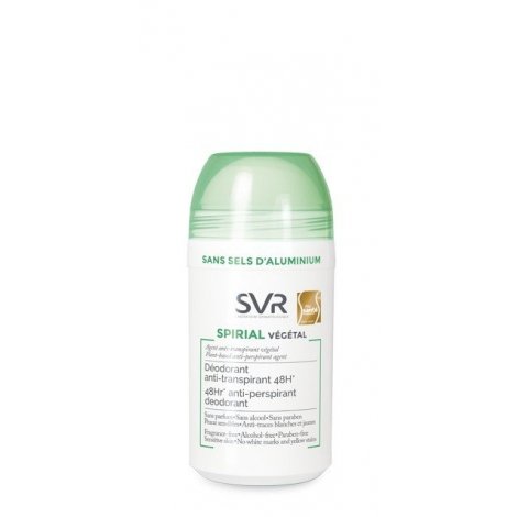 SVR Spirial Vegetal Déodorant 48H Roll-on 50 ml pas cher, discount