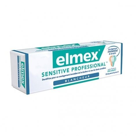 Elmex Sensitive Professional Blancheur 75 ml pas cher, discount