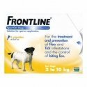 Frontline Spot-on Chiens 2 à 10 Kg x 4 Pipettes 0,67 ml
