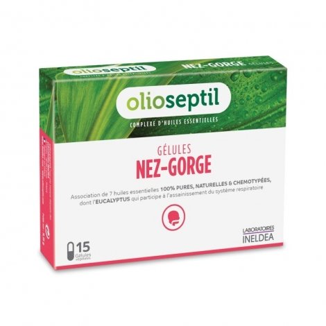 Olioseptil Nez-Gorge 15 Gelules pas cher, discount