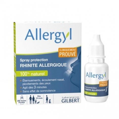 Allergyl Spray Protection Rhinite Allergique 200 doses pas cher, discount