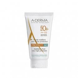 Aderma Protect AC Fluide Matifiant Très Haute Protection SPF50 40ml