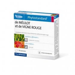 Pileje Phytostandard Mélilot Vigne Rouge 30 Comprimés