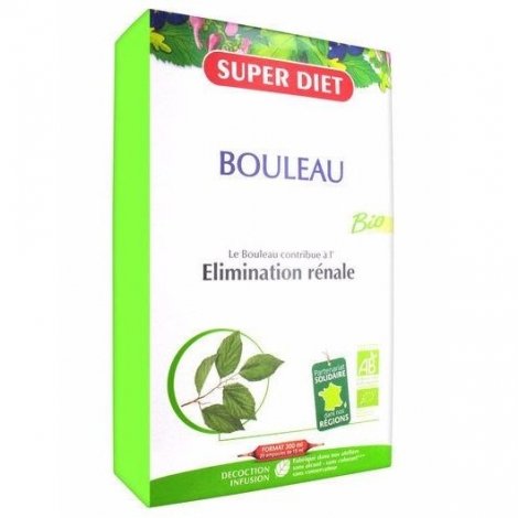 Superdiet Bouleau Bio Elimination Rénale 20 Ampoules pas cher, discount