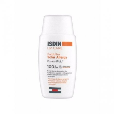 ISDIN UV Care FotoUltra Solar Allergy Fusion Fluid SPF100 50ml pas cher, discount
