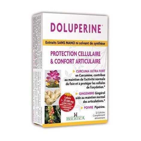 Holistica Doluperine Protection Cellulaire et Confort Articulaire 32 Gelules pas cher, discount