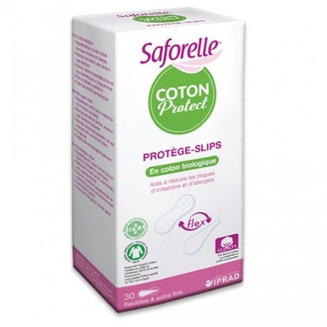 Saforelle Coton Protect Protège-Slips x30 pas cher, discount