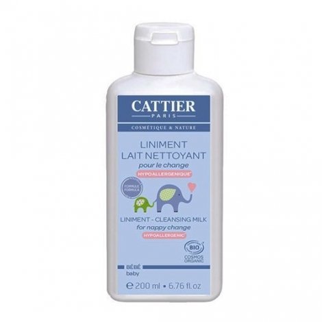 Cattier Bébé Liniment Lait Nettoyant 200 ml pas cher, discount