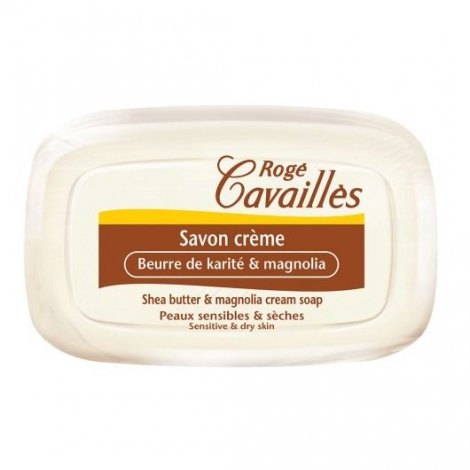 Roge Cavailles Savon Crème Karité Magnolia 115g pas cher, discount