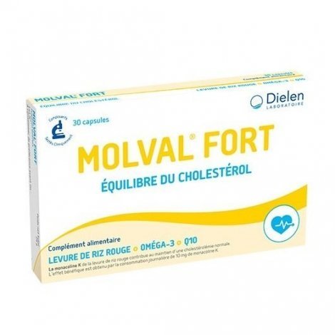 Dielen Molval Fort Cholestérol x90 Capsules pas cher, discount