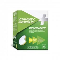 Nutrisante Vitamine C + Propolis Résistance x24 Comprimés à Croquer