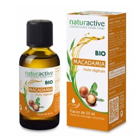 NaturActive Huile Végétale Bio Macadamia 50ml pas cher, discount