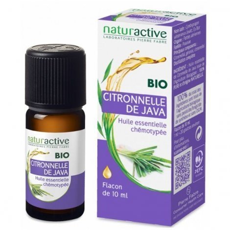 NaturActive Huile Essentielle Bio Citronnelle de Java 10 ml pas cher, discount