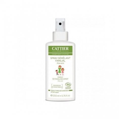 Cattier Spray Démêlant Familial Aloe Vera 200ml pas cher, discount