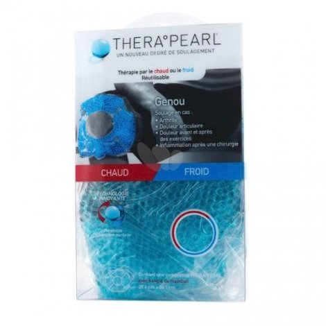 TheraPearl Thérapie Chaud Froid Genou Compresse 35,6 x 26,1cm pas cher, discount