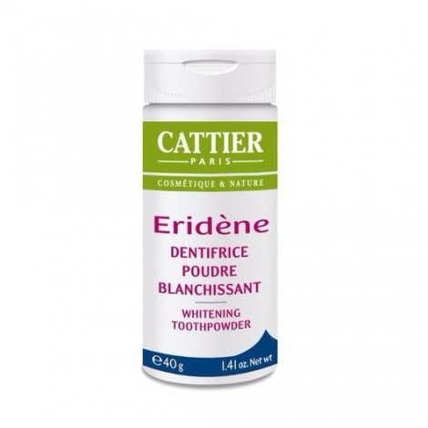 Cattier Eridène Dentifrice Poudre Blanchissante 40g pas cher, discount