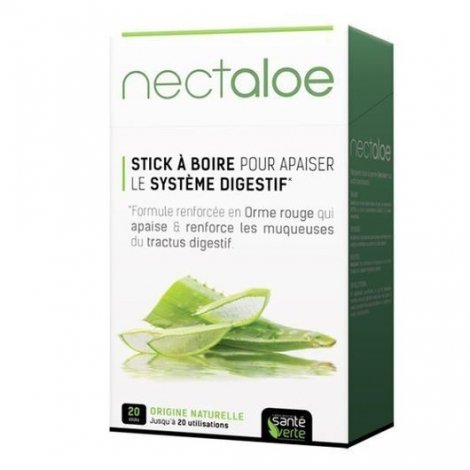 Santé Verte Nectaloe Apaisant Digestion x20 Sticks pas cher, discount