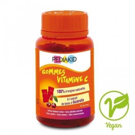 Pediakid Gommes Vitamine C Immunité Energie 138g pas cher, discount