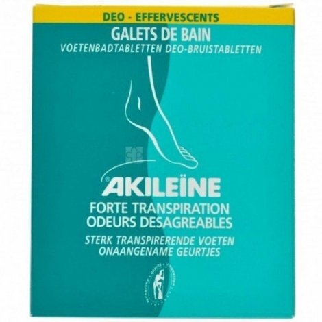 Akileine Verte galets de bain effervescents deo biactifs 7 pas cher, discount