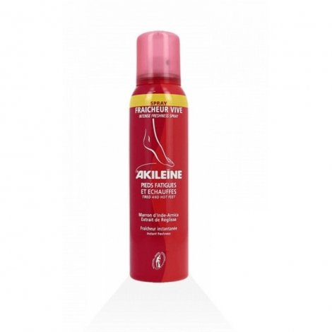 Akileïne Rouge spray Fraîcheur Vive 150ml pas cher, discount