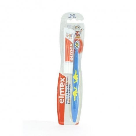 Elmex brosse à dents débutant +dentif 0-3 ans pas cher, discount
