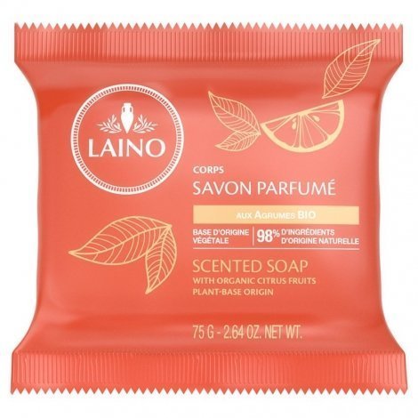 Laino Savon Corps Parfumé aux Agrumes BIO 75g pas cher, discount