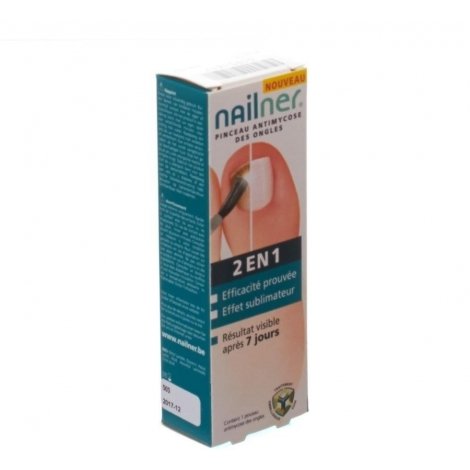 Nailner brush 2in1    5ml pas cher, discount