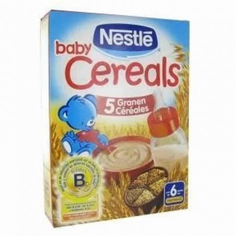 Baby cereals 5 céréales 250g pas cher, discount