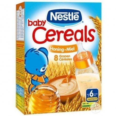 Baby cereals 8 céréales miel 250g pas cher, discount