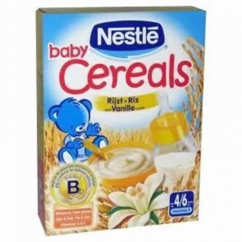 Baby cereals riz vanille 500g pas cher, discount