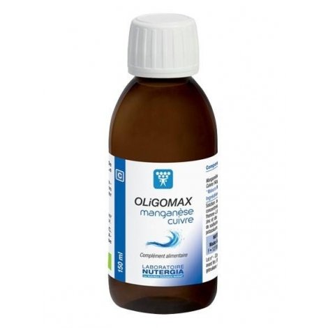 Nutergia Oligomax manganese cuivre 150ml pas cher, discount