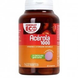 Nutrisanté Acerola 1000mg  60 comprimés