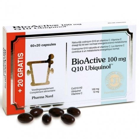 Pharma Nord Bio Active Q10 100mg Caps 60+20 pas cher, discount