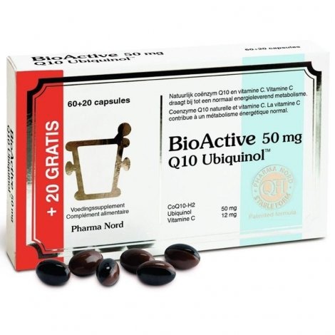 Pharma Nord Bio Active Q10 50mg Caps 60+20 pas cher, discount
