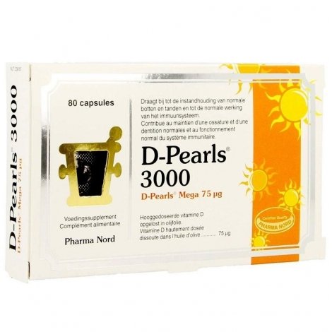 Pharma Nord D-pearls 3000 Caps 8 pas cher, discount