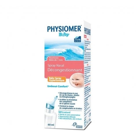 Physiomer Hypertonique Baby Spray 60ml pas cher, discount
