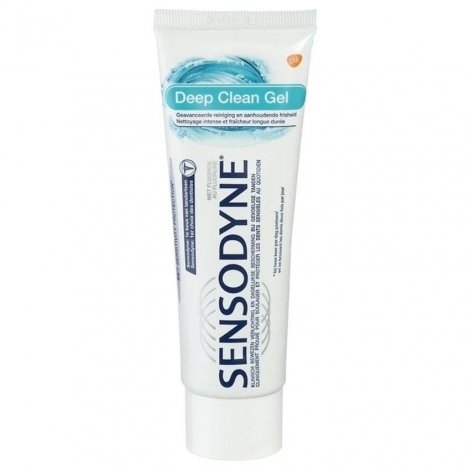 Sensodyne Deep Clean Gel Dentifrice 75ml pas cher, discount