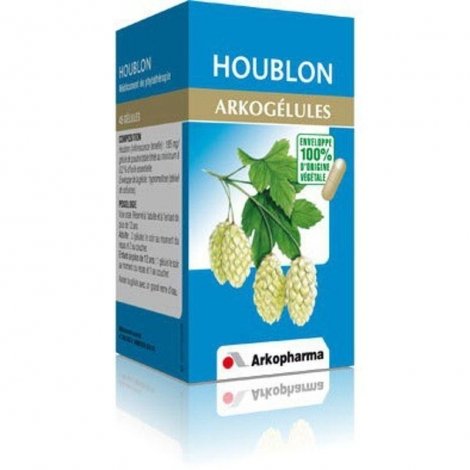 Arkogélules Houblon 45 gélules végétales pas cher, discount