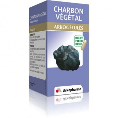 Arkogélules Charbon 45 gélules végétales pas cher, discount