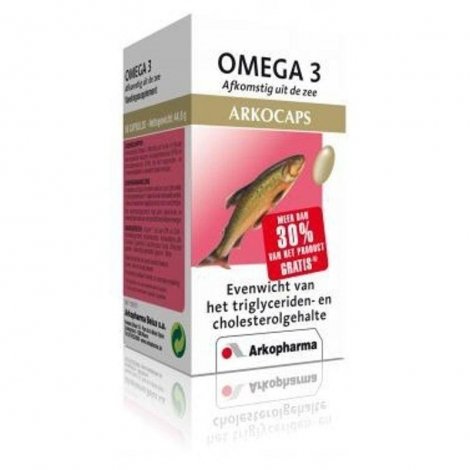 Arkogelules Oméga 3 origine marine 60 capsules pas cher, discount
