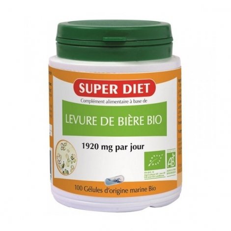 Super diet levure de biere bio    caps 100 pas cher, discount