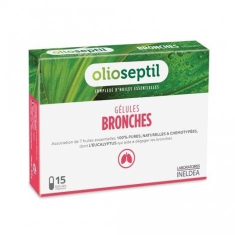 Olioseptil Complexe D'Huiles Essentielles Bronches x15 Gélules pas cher, discount