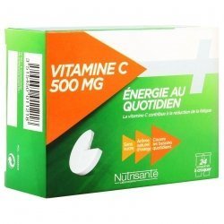 Nutrisante Vitamine C 500 mg Energie au Quotidien 24 Comprimés à Croquer