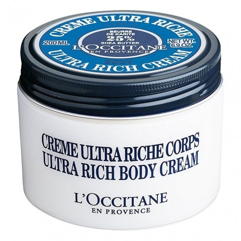 L'Occitane en Provence Crème Ultra Riche Corps Karité 200ml pas cher, discount