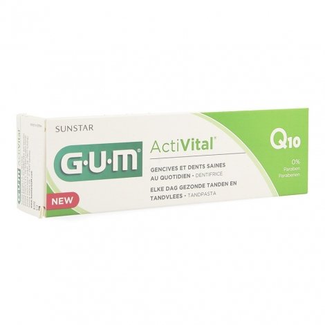 Gum Activital Dentifrice Q10 75ml pas cher, discount